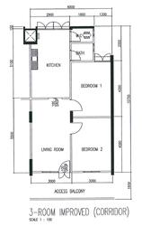 Blk 1 Dover Road (Queenstown), HDB 3 Rooms #152907382